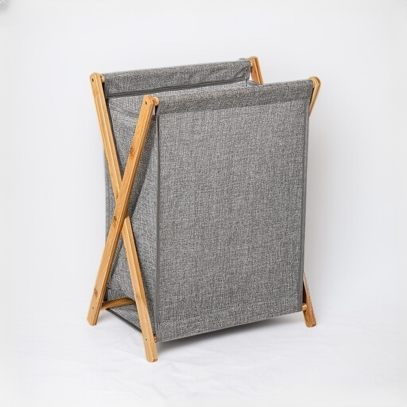 Household foldable storage basket