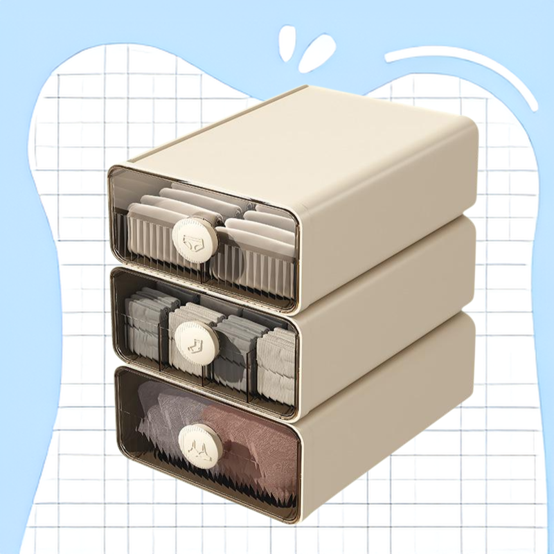  Zásuvkový organizér na oblečení a ponožky