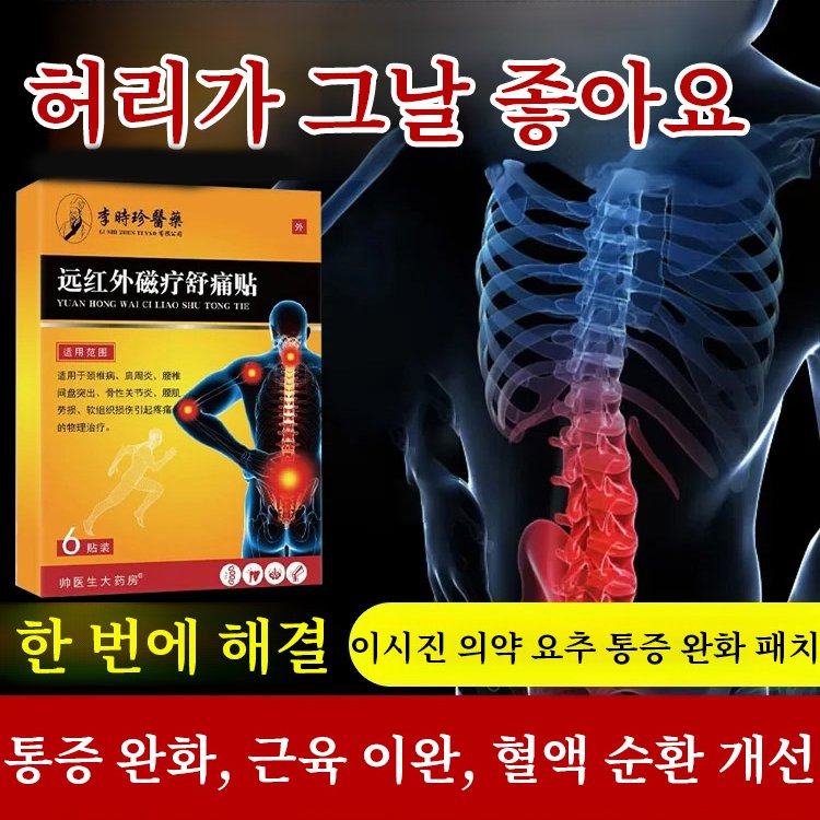 이시진 의약 요추 통증 완화 패치