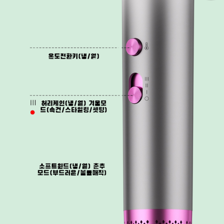 헤어드라이어 가정용 고출력 이발소 음이온 보호 발전 헤어드라이어