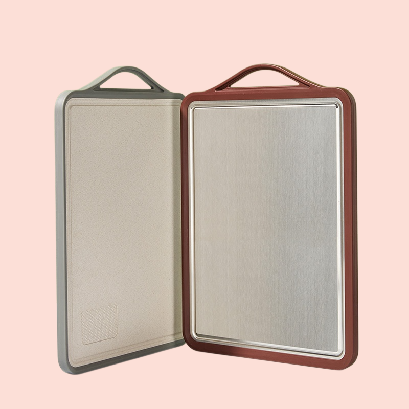 ステンレス製両面カッティングボード、プラスチック製カッティングボード、カッティングボード、家庭用カッティングボード