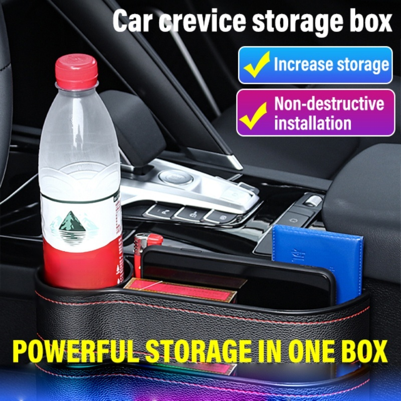 Car crevice storage box