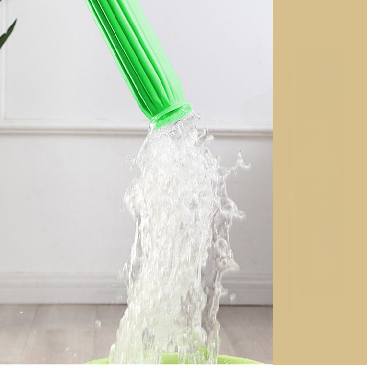 대나무 섬유로 제작된 회전식 대걸레 전체 이미지