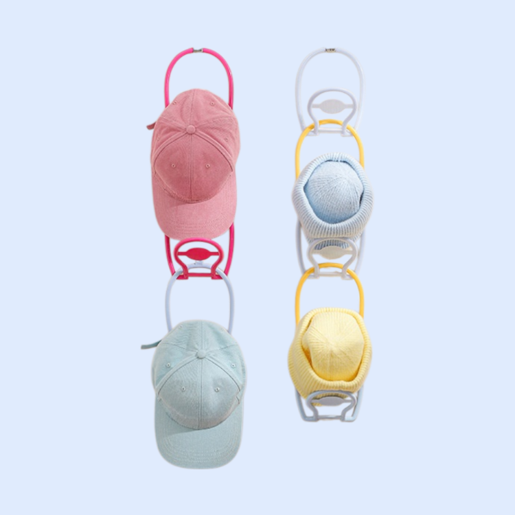 ステンレススチール製ベレー帽収納ラック、家庭用ワードローブ、帽子収納、ネクタイ、スカーフ、寝室用衣類、帽子収納ラック