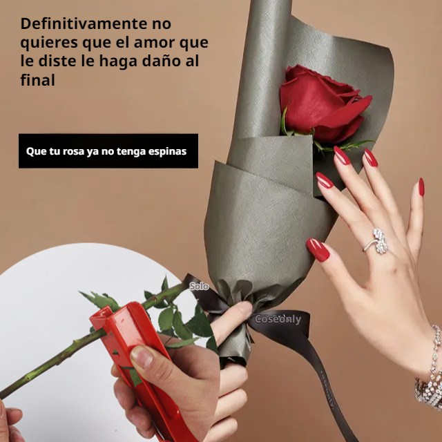 Quitaespinas para Rosas, Pinza para Quitar Espinas de Flores
