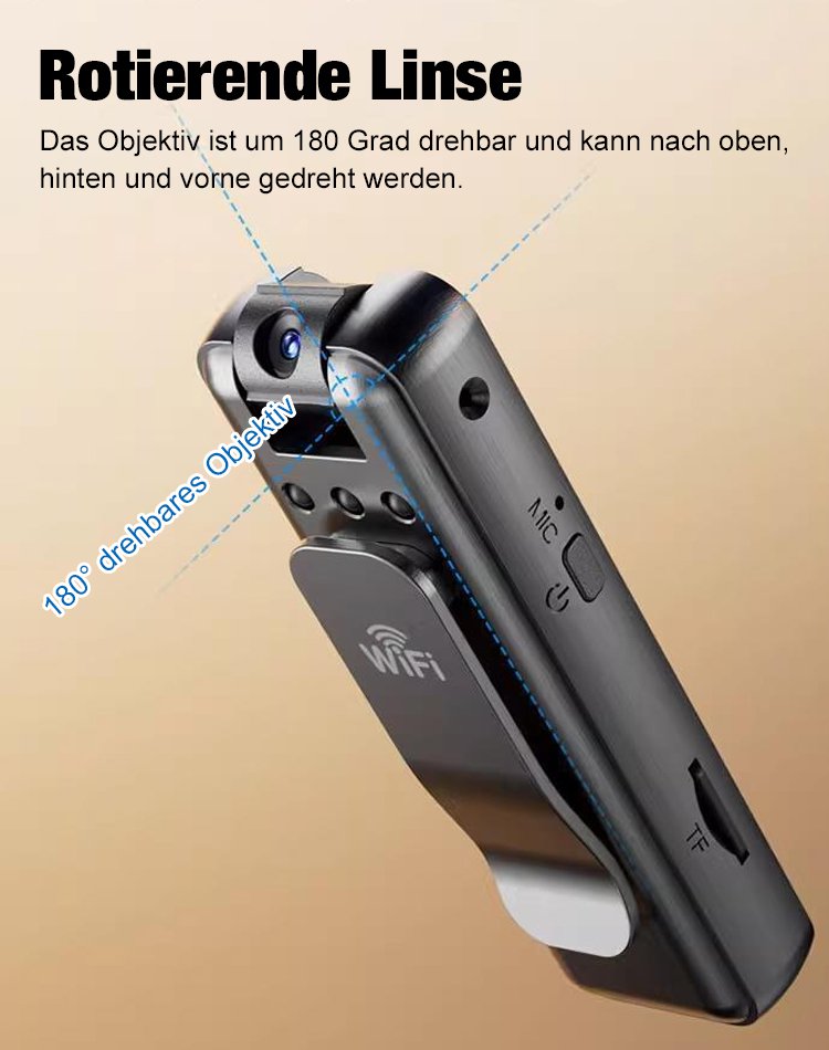 Mini-Infrarot-Nachtsichtkamera mit extrem langer Standby-Zeit