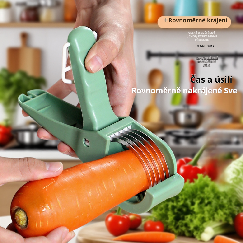 Nerezový multifunkční kráječ