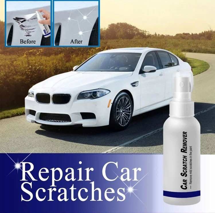 Car paint scratch repair spray