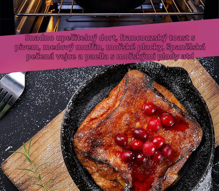 Smažení masa na kulaté litinové pánvi