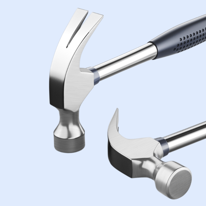 Industrial Grade High Carbon Steel Claw Hammer