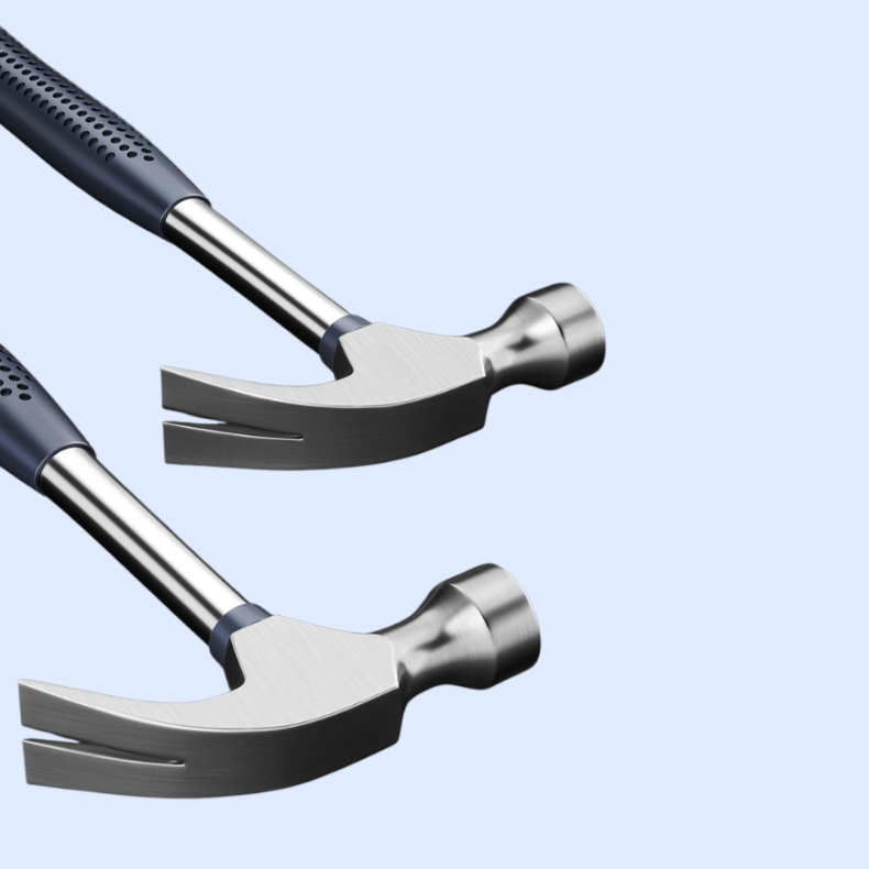 Industrial Grade High Carbon Steel Claw Hammer