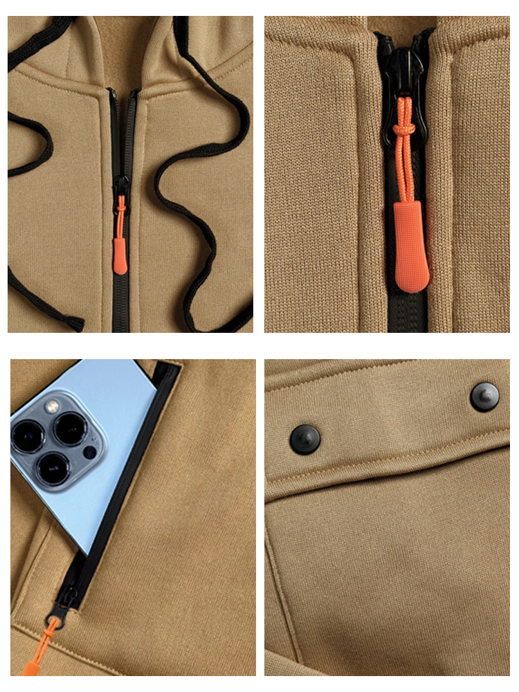 【Confortabil și călduros】  Hanorac cu glugă pentru toamnă și iarnă