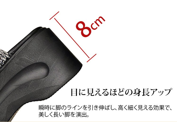 2WAYで履けるサンダルの着用イメージ