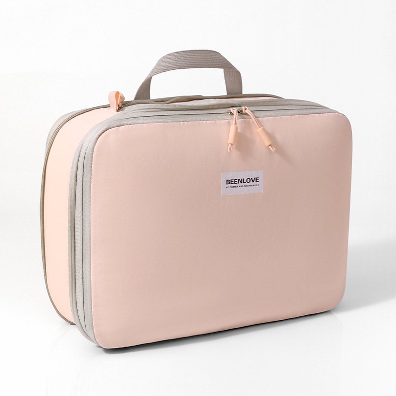 กระเป๋าเก็บของแบบบีบอัดสองหน้าใหม่