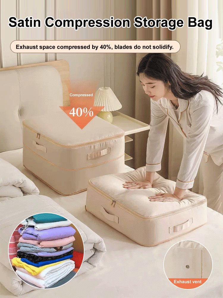 Three-layer foldable compression storage bag [triple capacity]