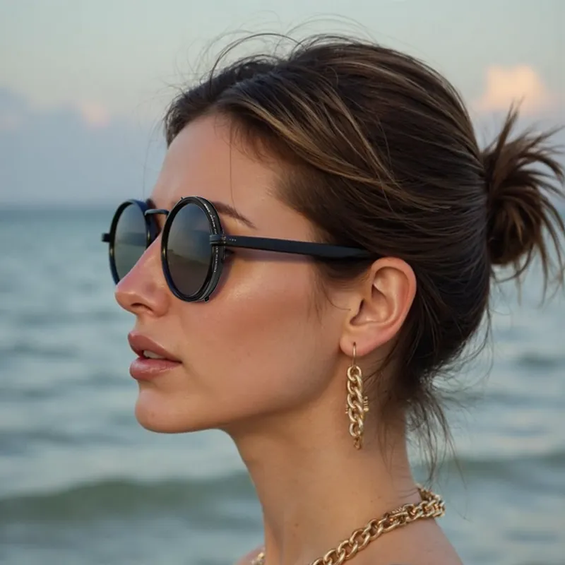 Adjustable 9-step photochromic sunglasses