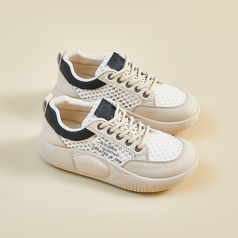 時尚鏤空增高矯正網面鞋