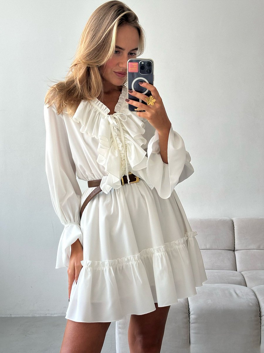 Diese neue garnitur garniges kleid macht jetzt nach amerika und in die usa ein schneeball