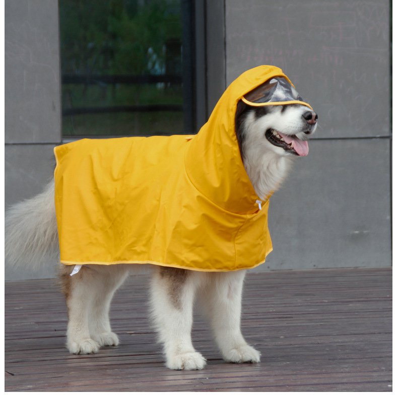 雨の日におすすめの犬用レインコート