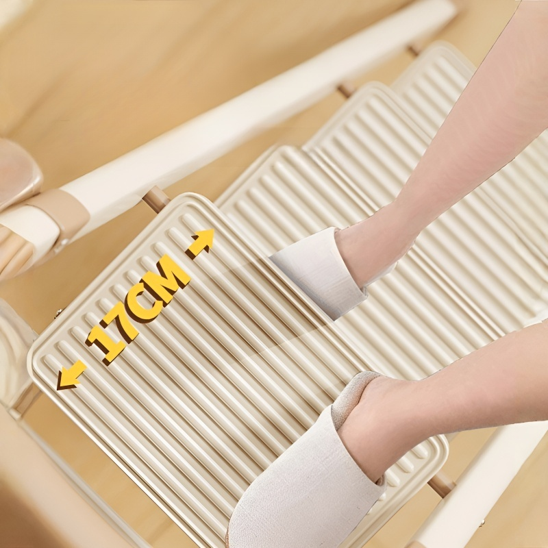 가정용 다용도 두꺼운 접이식 사다리 탄소강 실내 양용 신축 건조대 다용도 두꺼운 접이식 사다리 건조대