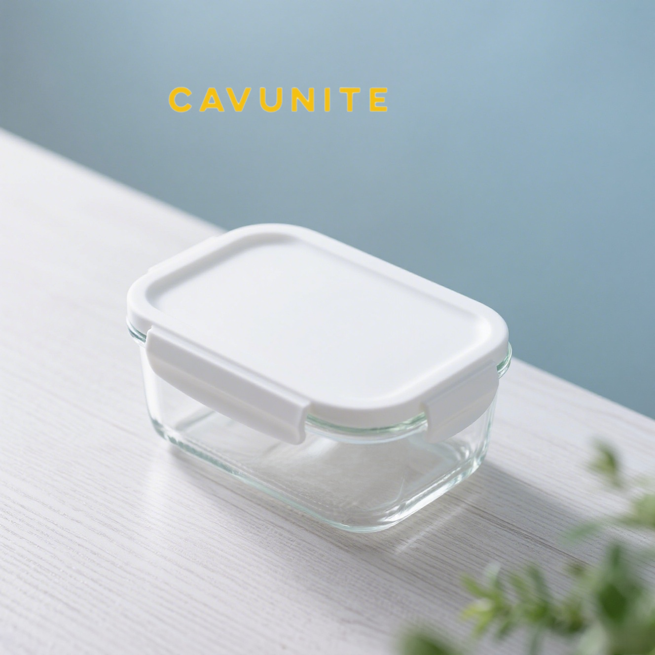 蓋付き長方形密閉収納ボックス