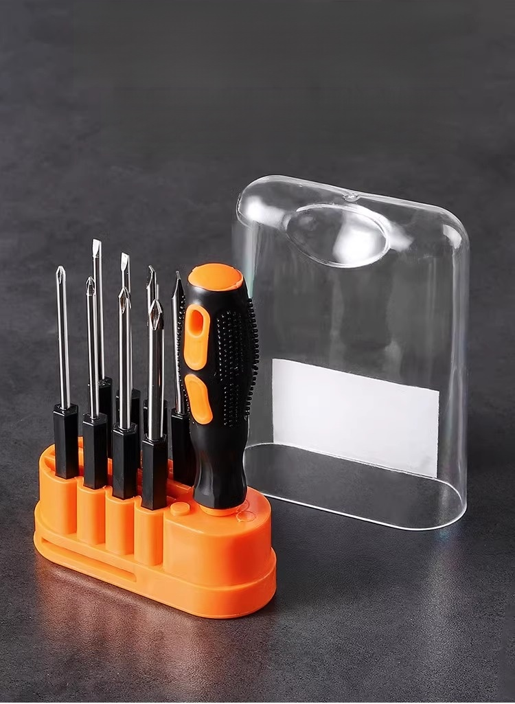 Dvouúčelový šroubovák multifunkční šroubovák chromvanadová ocel teleskopický tříúčelový šroubovák