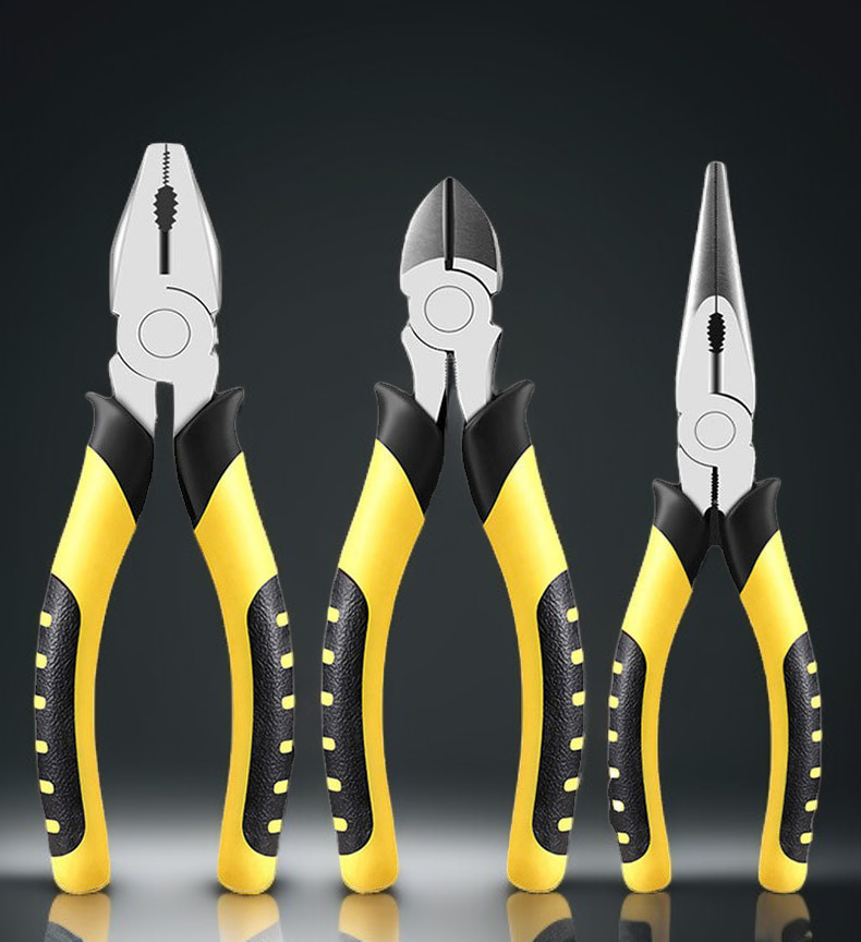 Easy grip diagonal pliers for comfort