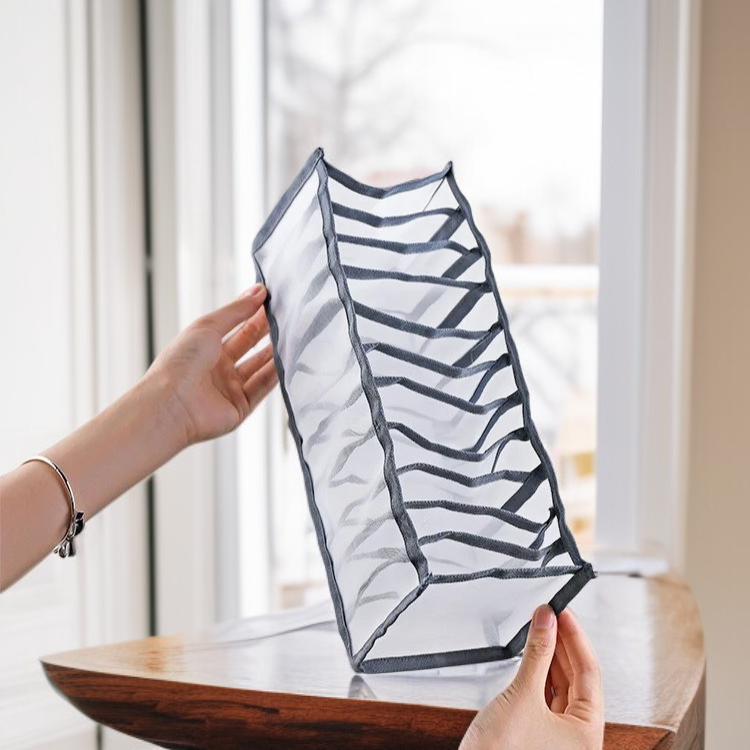 여성 가정용 수납함 망사 칸막이 속옷 수납함 서랍형 의류정리함 칸막이 양말정리칸 양말수납함