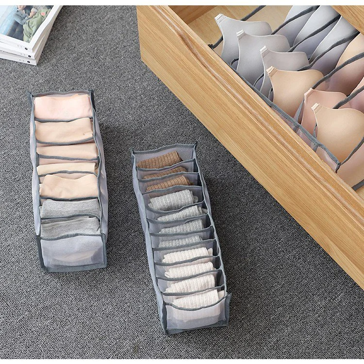 가정용 서랍에 맞는 칸막이 수납함 실사용 예시