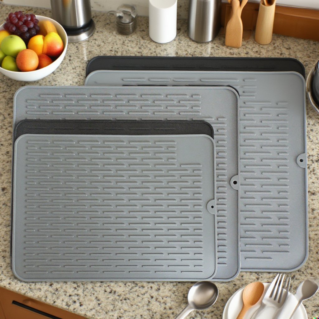 주방 미끄럼 방지 방수 방열 매트
