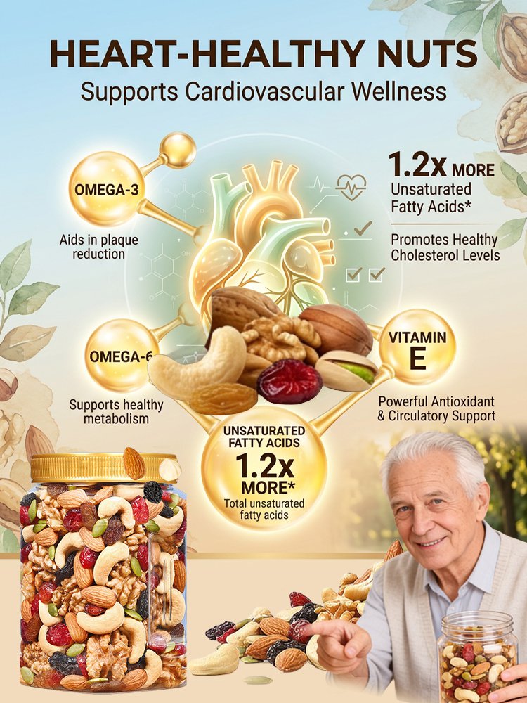 [Nutritional Completeness] Low-GI, High-Protein Healthy Nuts
