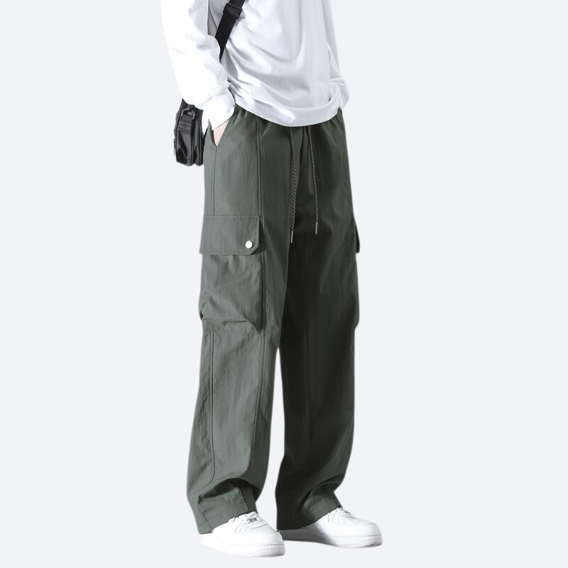 بنطلون كاجوال بلون سادة