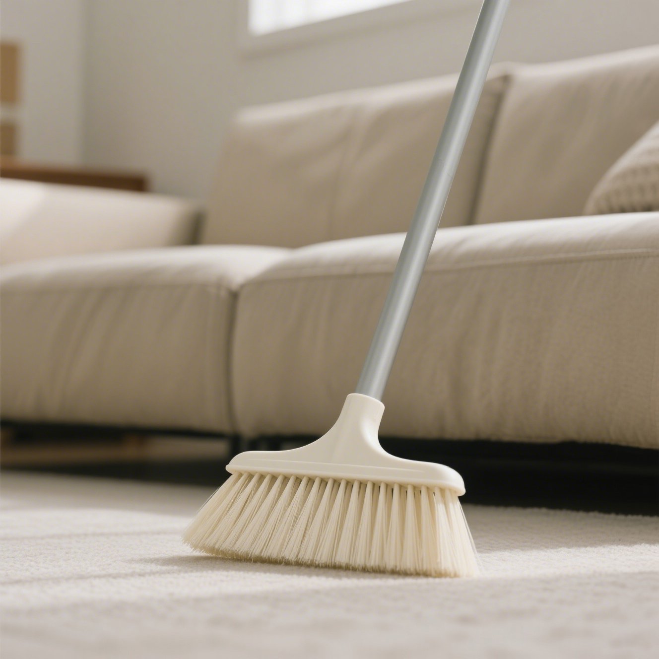 軽量家庭用ほうきの全体画像