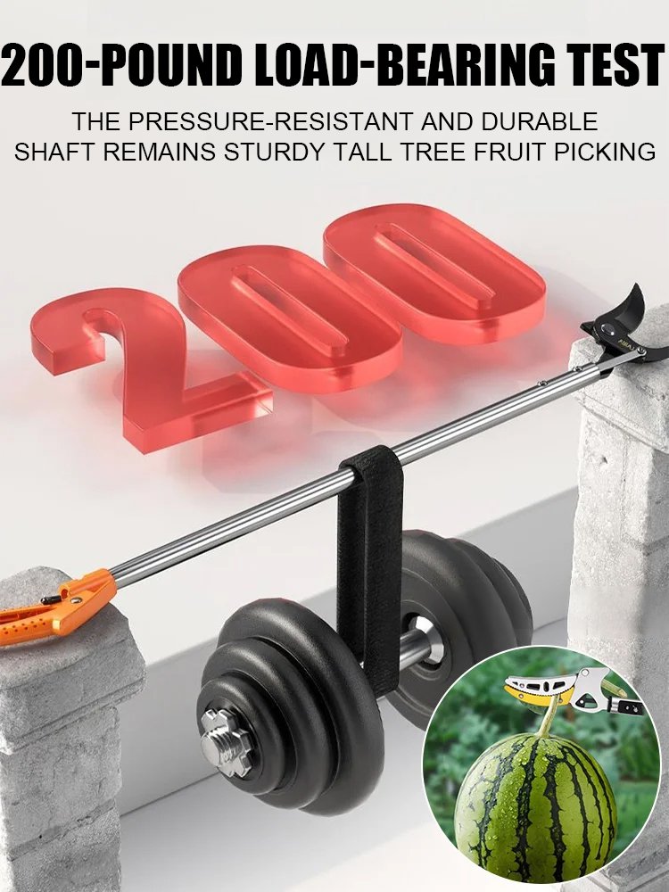 Multi functional stainless steel high branch shear