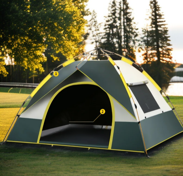 방수 기능이 뛰어난 야외 텐트