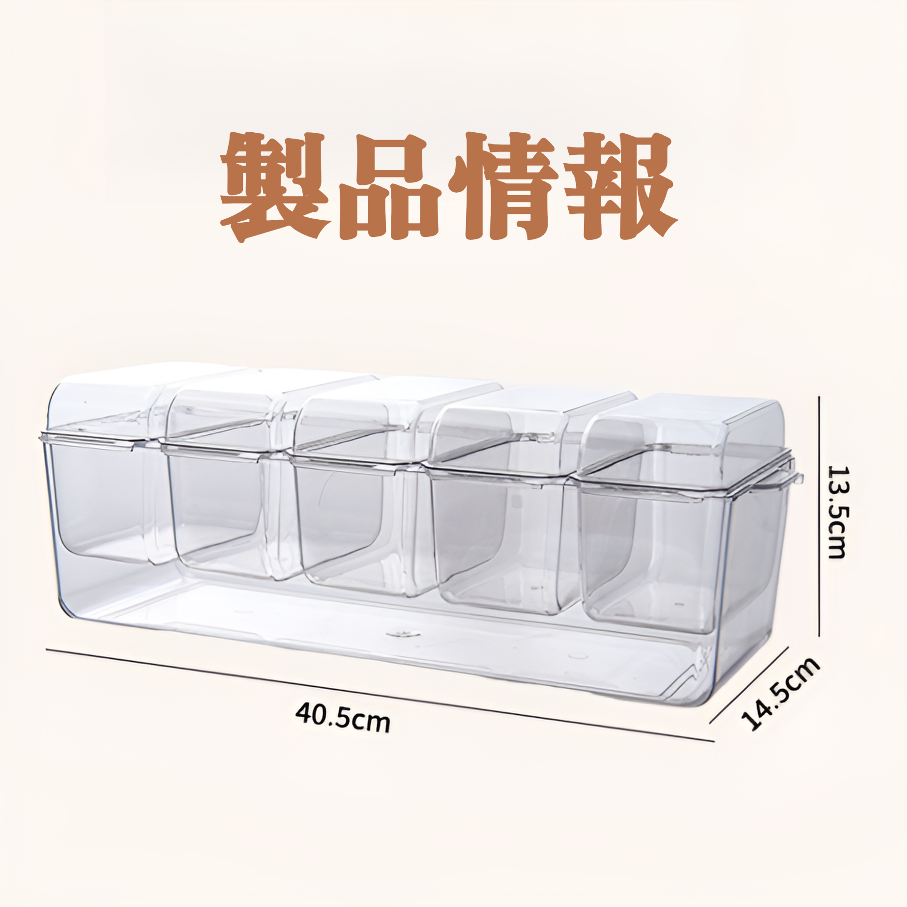 サラダ収納ボックス アウトドア パーティー ピクニック コンパートメント アイスボックス サラダプレート 5コンパートメント 家庭用 透明 鮮度保持ボックス