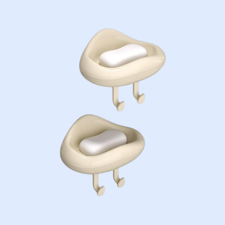 かわいい雲の形をした石鹸ケース