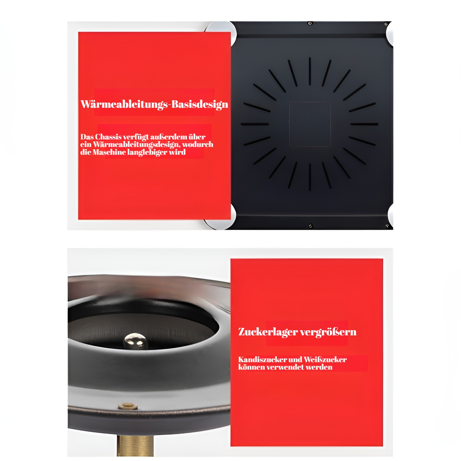 Kompakte und tragbare Zuckerwattemaschine für Partys