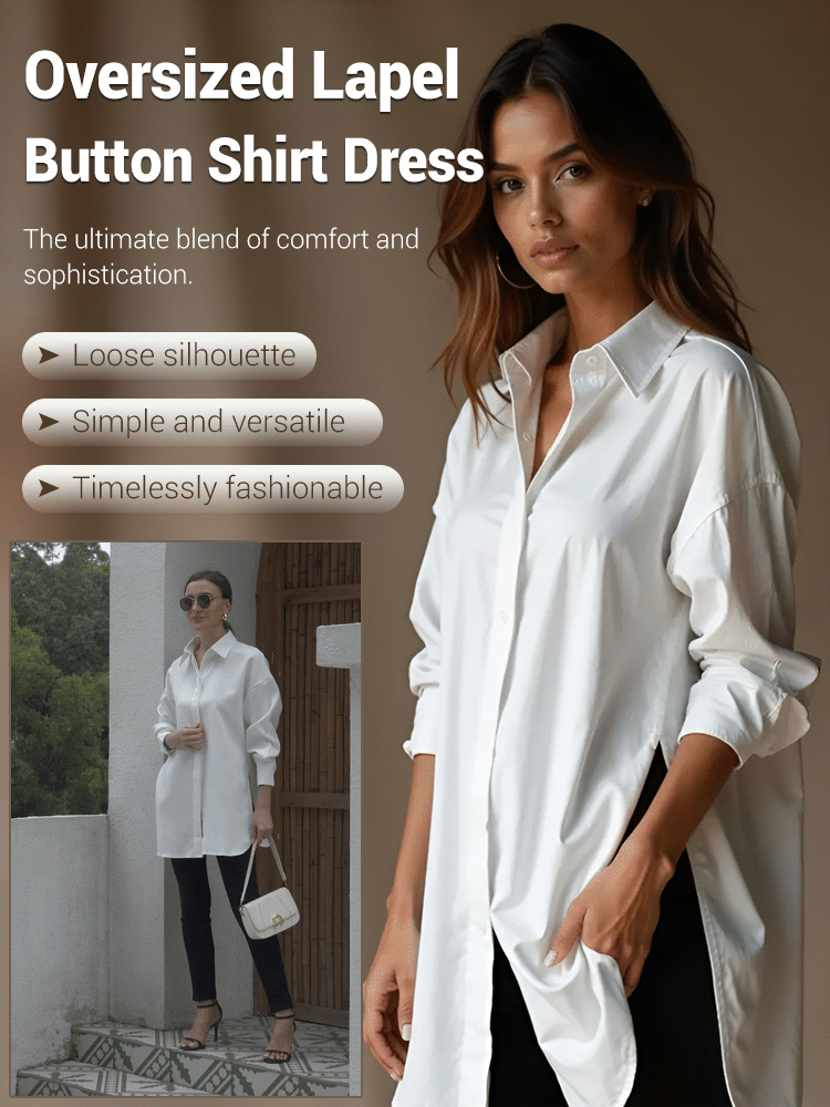 【Forever in Style】High-End Fashionable Multi-Color Loose Versatile Shirt