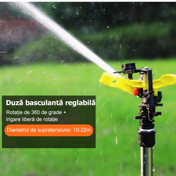 Aspersor de grădină cu înălțime reglabilă