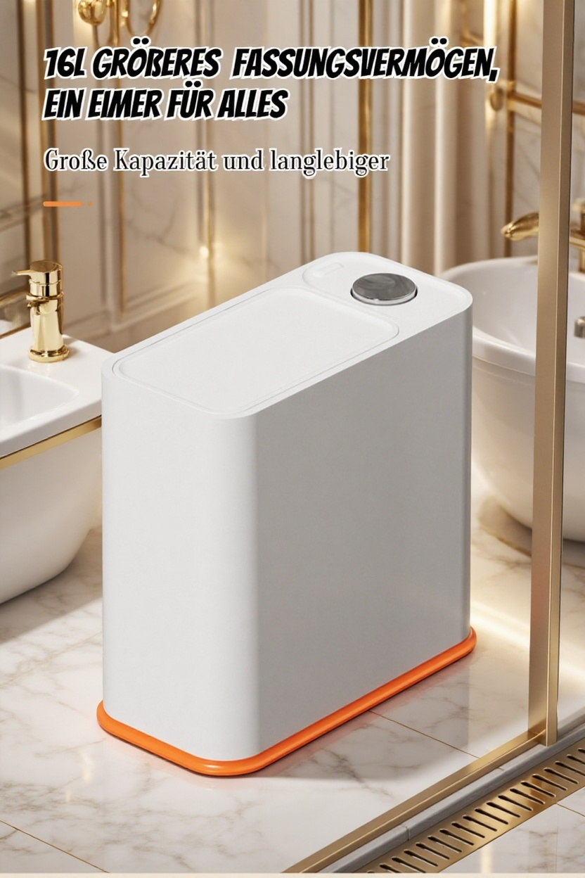 Praktischer Mülleimer für Küche und Bad