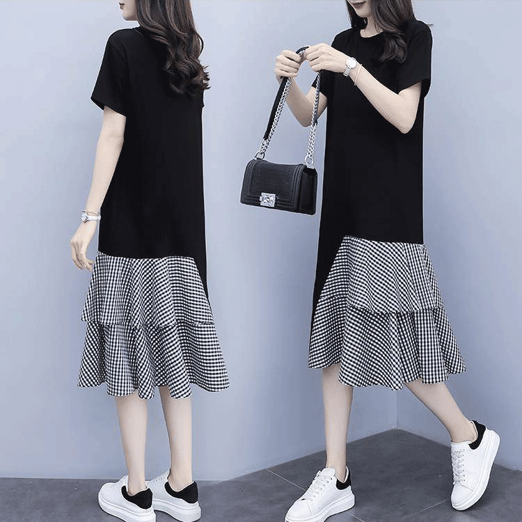 여성 레이어링 원피스