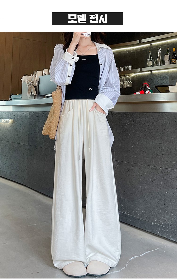 남녀공용 구름 나프 팬츠 스타일링 예시