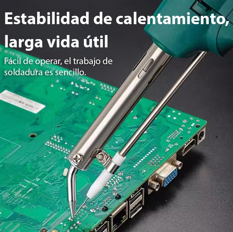 Pistola de soldar manual de calor externo para uso doméstico