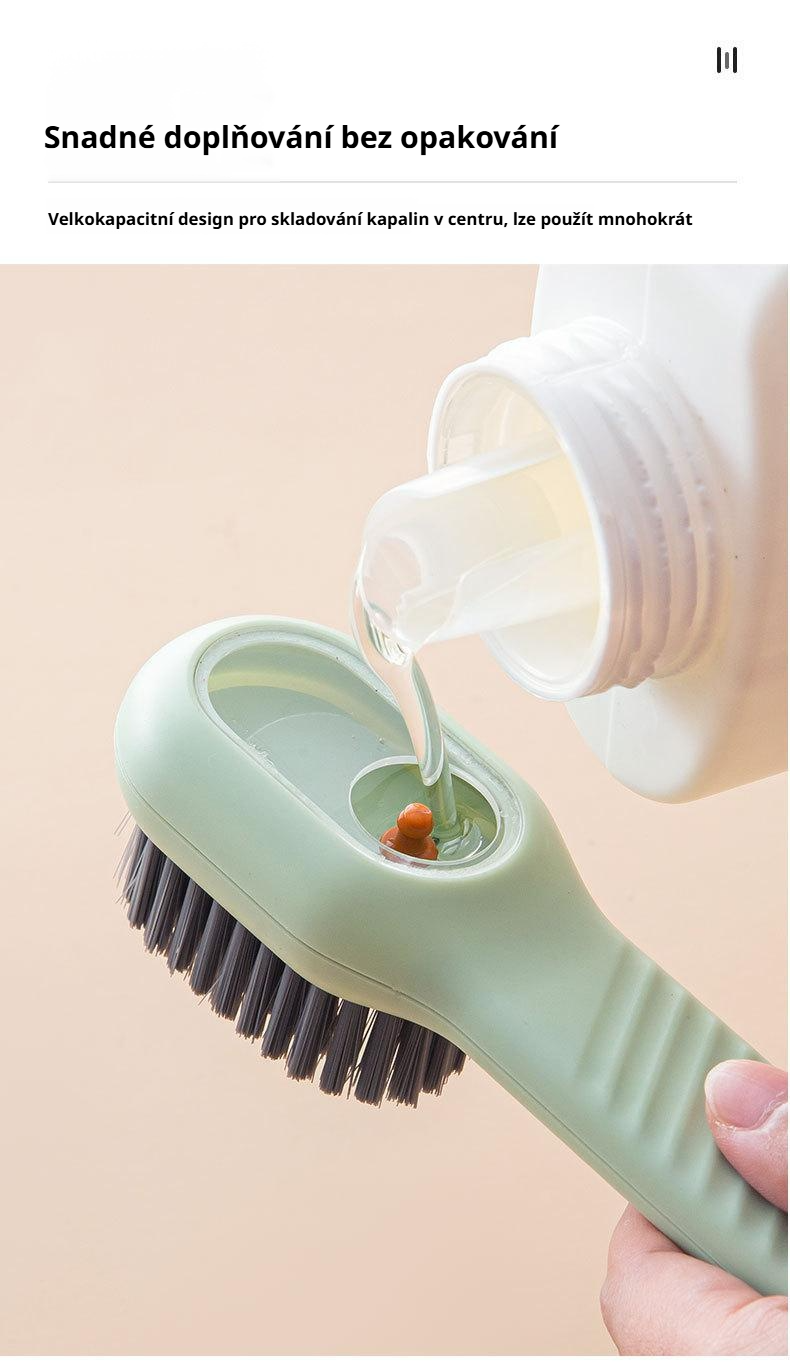 Kartáč na snadné čištění bot