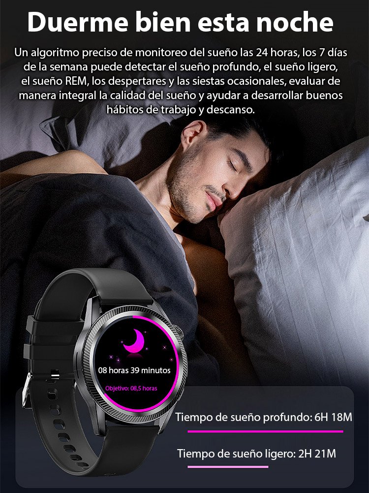 Correa de acero Watch4 Pro glucose watch