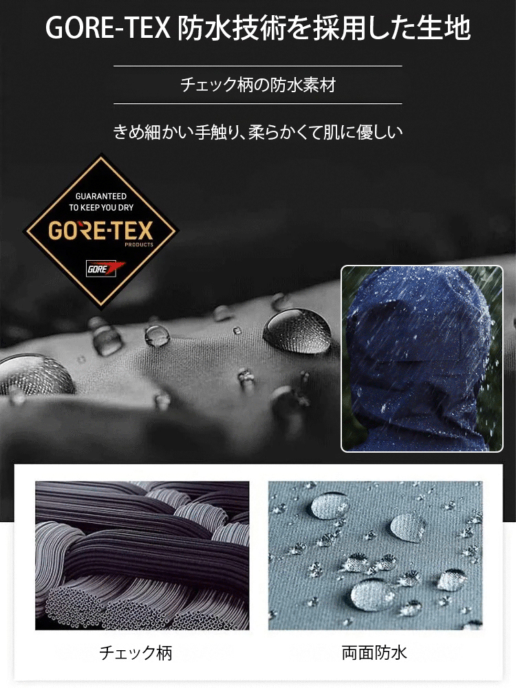 アウトドアマウンテンパーカー【男女兼用】