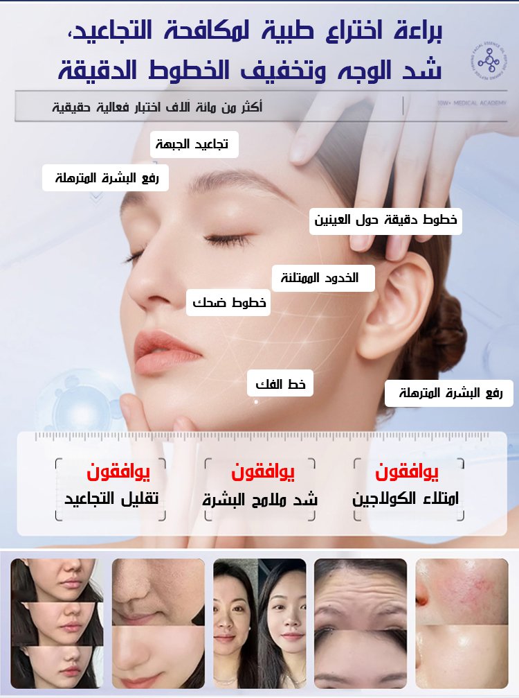 مصل شد البشرة بالببتيد النحاسي الأزرق