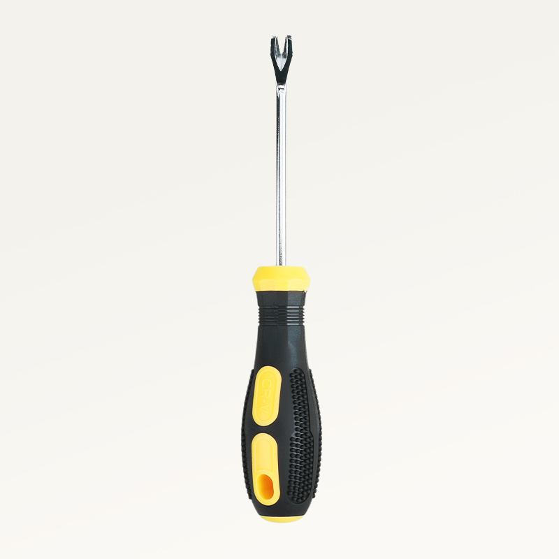 Wear-resistant and durable screwdriver opening nail remover