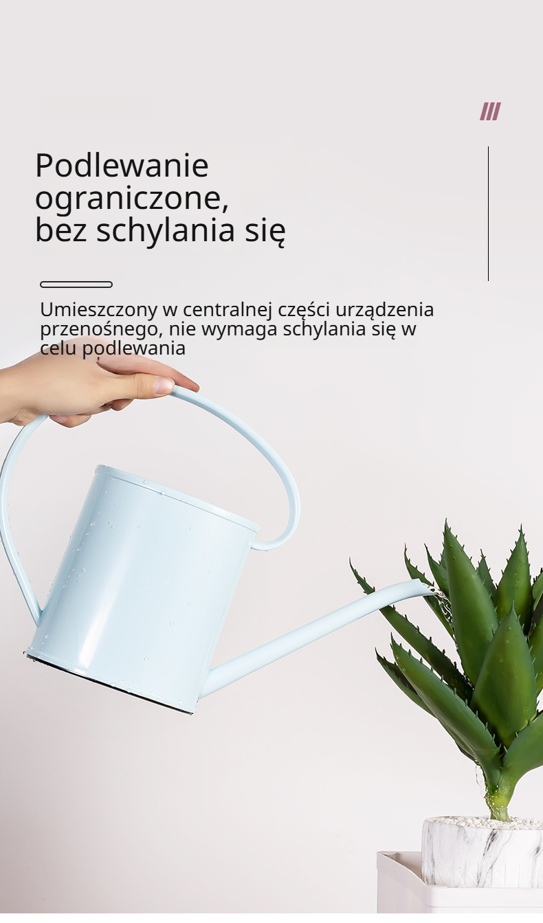 Łatwe napełnianie i obsługa opryskiwacza domowego